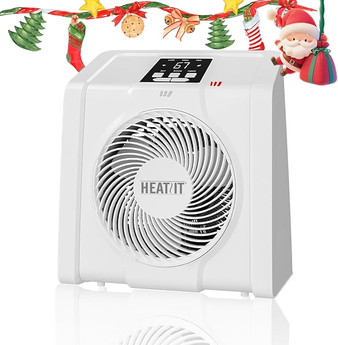 HEATIT Space Heater for Indoor, Digital Display by HEATIT