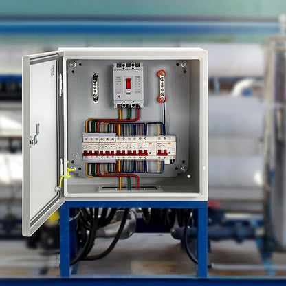 VEVOR NEMA Steel Enclosure, IP66 Waterproof & Dustproof, Outdoor/Indoor - Image 8