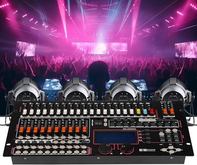 Ygybeyond DMX 1024Controller, 1024 channel Controller, Stage Lighting Equipment - Image 7