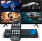 OREI Quad Multi HDMI Viewer 4 in 1 Out HDMI Switcher 4 Ports Seamless Switcher by OREI