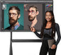 QIXZOCV 55" Smart Board, Interactive Whiteboard, 4K Electronic Board, UHD by QIXZOCV