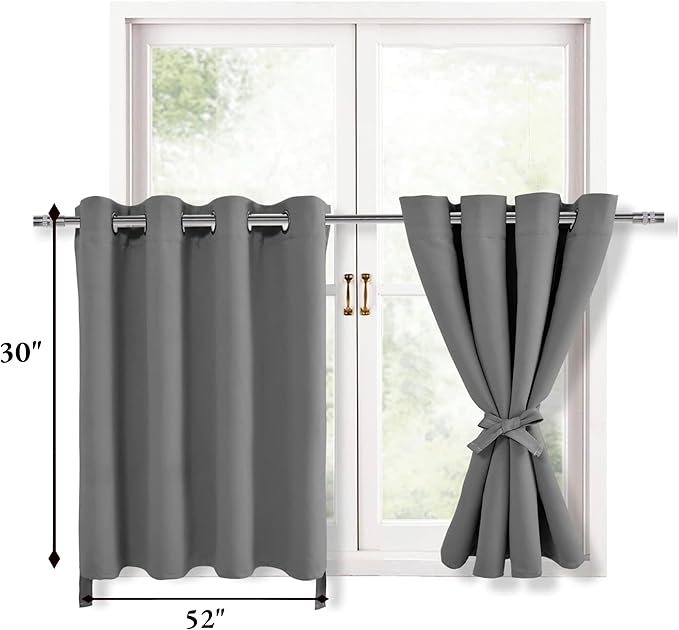 Hiasan RV Blackout Curtains for Bedroom, 52 x 36 Inches Long - Image 7