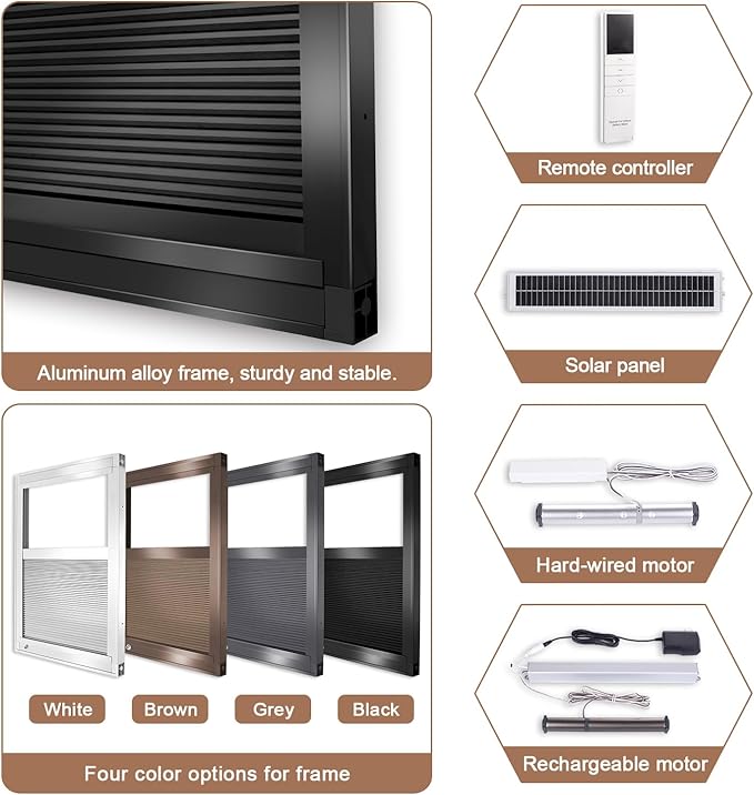 LEXEN Smart Bottom Up Honeycomb Shades - Image 6