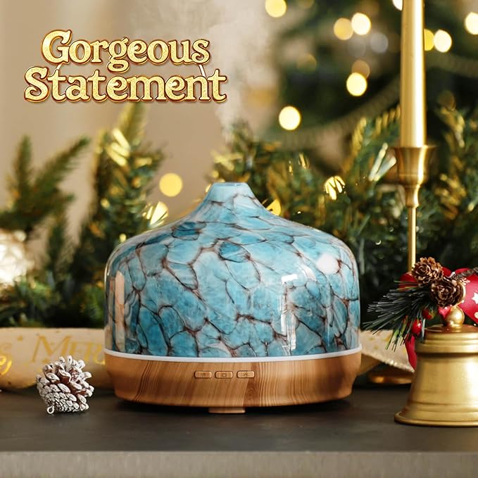 Porseme 500ml Essential Oil Diffuser, Aroma Ultrasonic Humidifier - Image 4