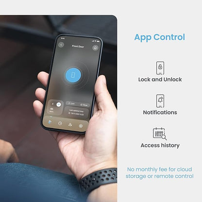 Lockly PIN Genie Pro Zeno Series Smart Lock, Keyless Entry Door Lock - Image 5