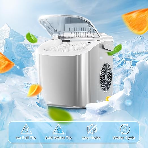 Antarctic Star Countertop Ice Maker，Portable Ice Makers - Image 4