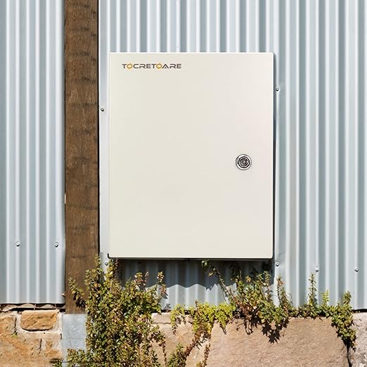 Outdoor Electrical Box, Steel Junction Box 20 x 16 x 8'', NEMA 4X Electrical - Image 6