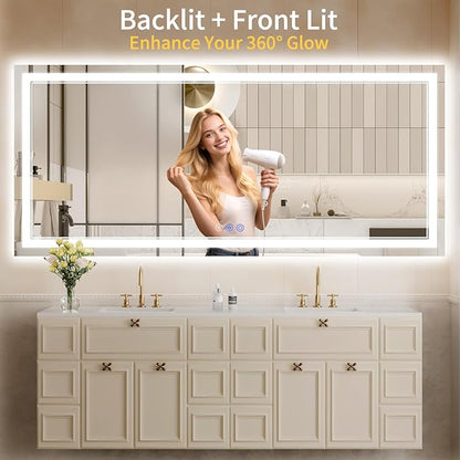 32"x72" LED Bathroom Mirror - Image 2