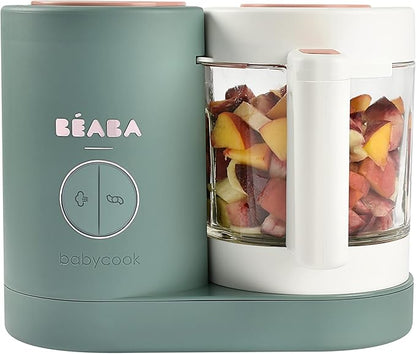 BEABA Babycook Neo Baby Food Maker | Non-Toxic Glass & Stainless Steel | by BEABAUSA