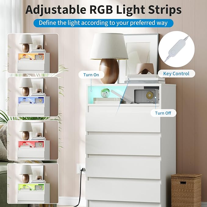 Garvee 4 Drawer Double Dresser - Image 6