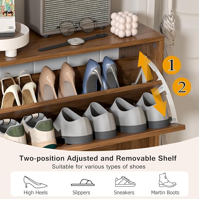 Shoe Storage Cabinet for Entryway - Image 5