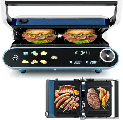 COSTWAY Panini Press, 1200W Sandwich Maker by COSTWAY
