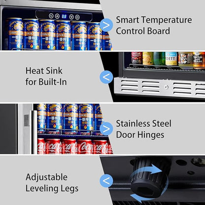 Kalamera 24 inch Beverage Refrigerator - Image 3