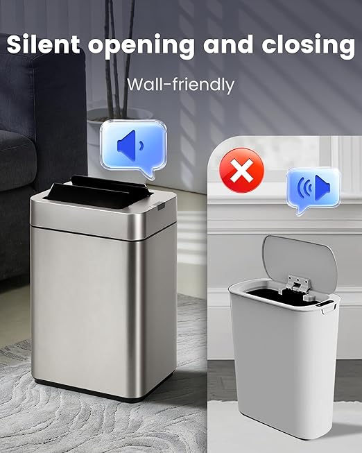 ELPHECO Bathroom Trash Can - Image 5