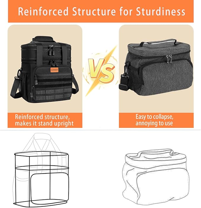 Tactical Insulated Lunch Bag Lunch Box - Image 5