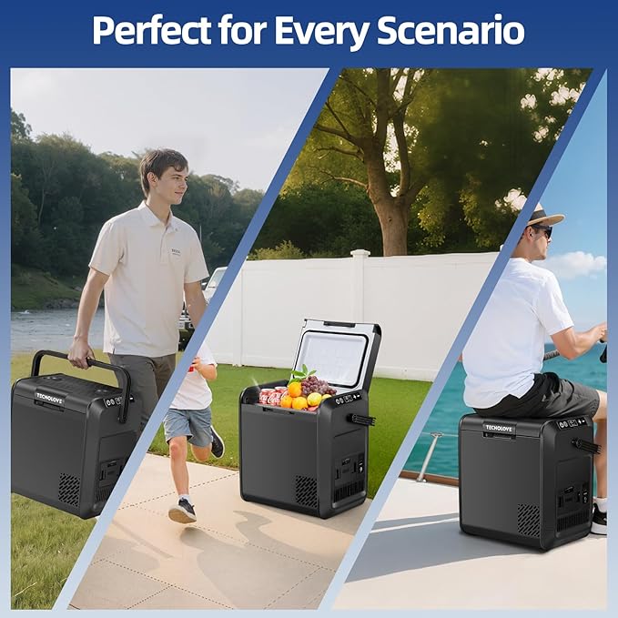 Car Refrigerator Freezer, 22QT Car Fridge Compressor Cooler - Image 8