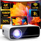 TMY Projector with WiFi and Bluetooth, Native 1080P Mini Projector, Portable by TMY