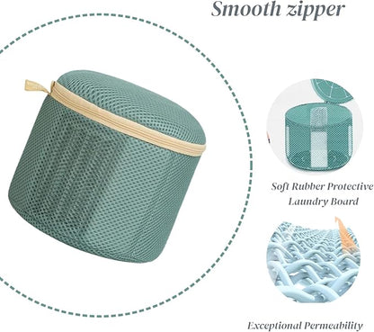 Bra Washing Bag with Anti-Deformation Structure and Fixed Hand-Wash Board - Image 3