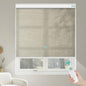Kilonity Motorized Roller Shades, Light Filtering Remote Control Custom Window by Unknown