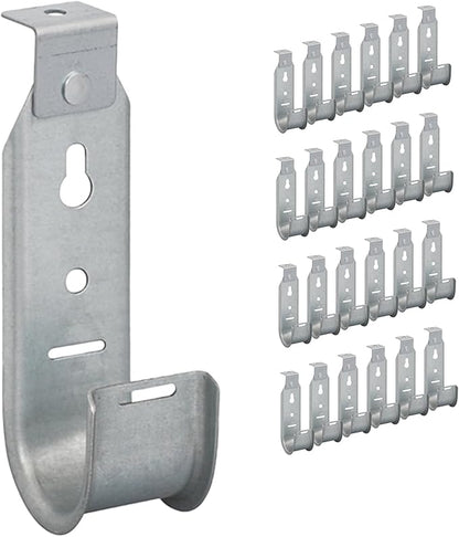 ICC Ceiling Mount J Hook 1 5/16” Without Retainer Clip – Galvanized Steel Cable by ICC