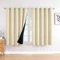 ChrisDowa 100% Blackout Curtains 63 inch Long by ChrisDowa