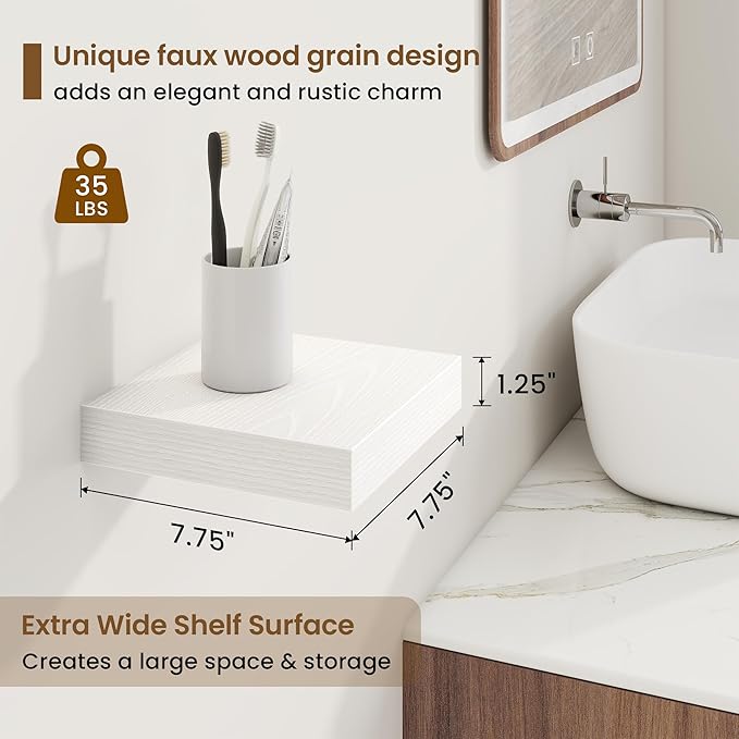 Marsmiles Square Floating Shelves - Image 3