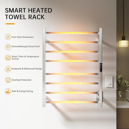 Towel Warmer Rack, Heated Towel Racks - Image 2