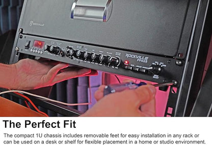 Rockville PPA53 Preamp Pro 1U Preamplifier w/Bluetooth, USB/Computer Interface - Image 3
