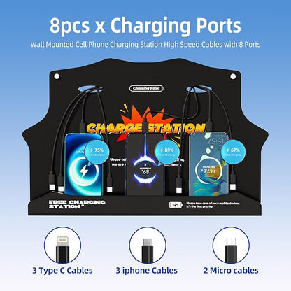 Wall Mounted Cell Phone Charging Station - Image 4