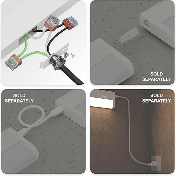 ZAGO 24 Inch Hardwired Under Cabinet Lighting - Image 4