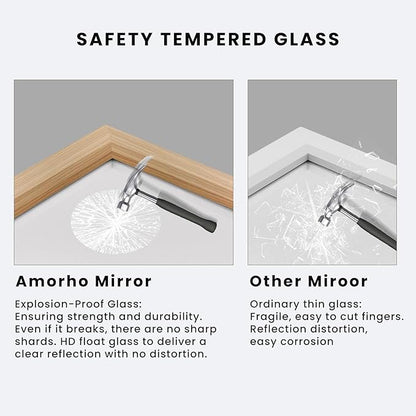 Amorho 48X36 Inch Bathroom Mirror - Image 3