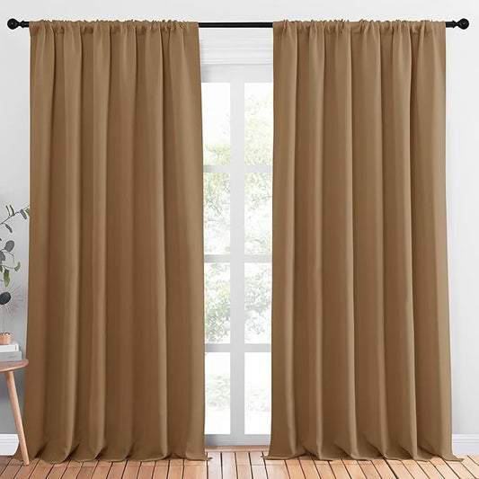 NICETOWN Blackout Curtains Window Draperies, 70 by 95 inches Long, Window by NICETOWN