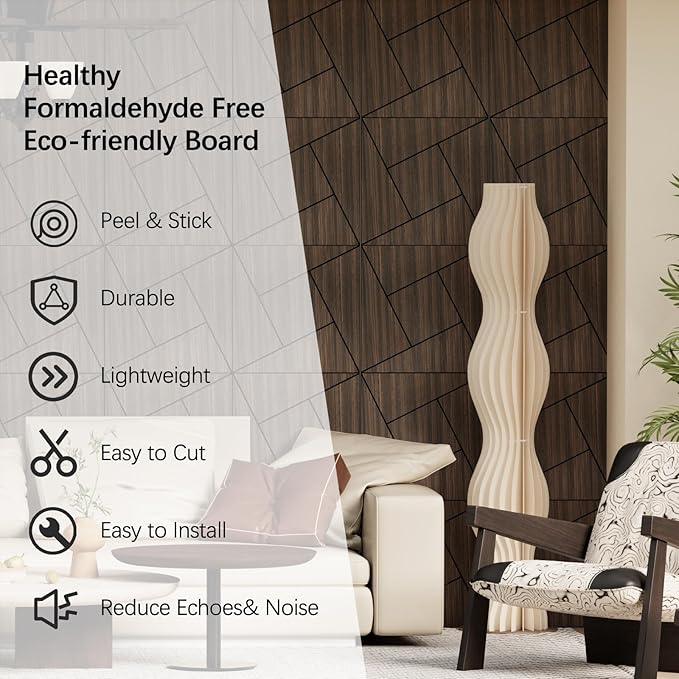 ARMURO 4 Packs Acoustic Wall Panels - Image 4