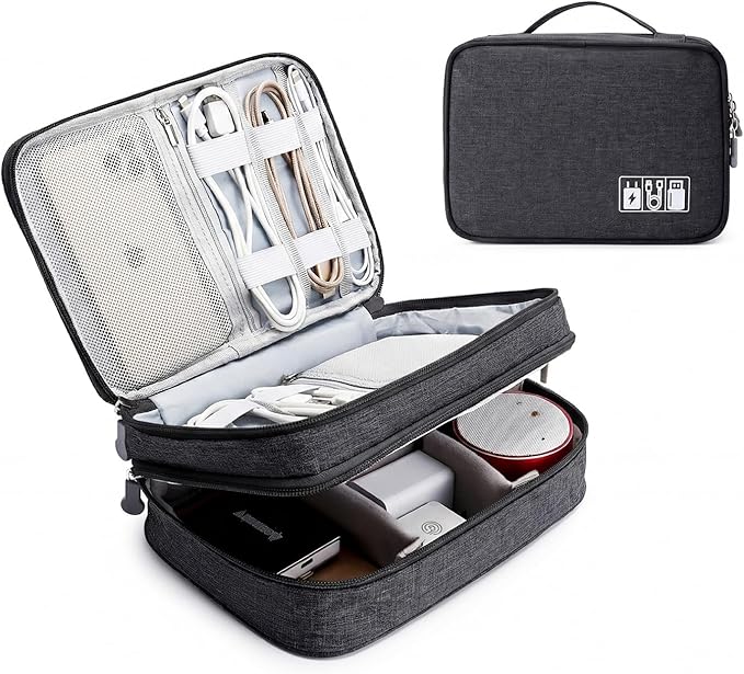 mygreen Electronics Travel Organizer, Watreproof Electronic Accessories Case by mygreen