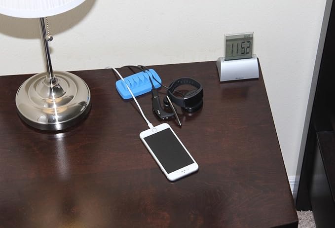 Heaviest Cable Organizer on The Market! Compact and Weighted Desktop Cord - Image 3