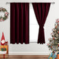 JIUZHEN Christmas Blackout Curtains by JIUZHEN