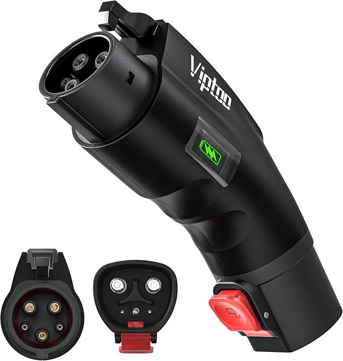 VIPTOO Adapter for Tesla to J1772 Adapter, Compact by VIPTOO