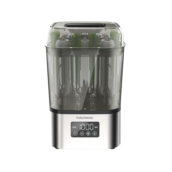 Baby Brezza 10 Minute SuperQuick Bottle Sterilizer + Dryer by BabyBrezza