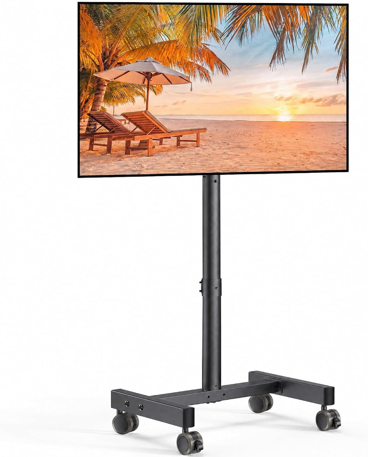 perlegear rolling tv stand for 13-50 inch &, main product view