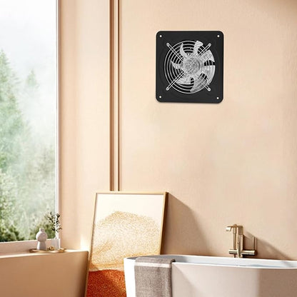XUFOPLY 8 Inch Exhaust Fan, 110V 80W Wall Mounted Vent Fans 2600RPM Kitchen - Image 2