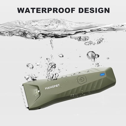 MANSPOT Manscape Trimmer for Men Ball/Pubic/Groin, Electric Body Hair Trimmer - Image 5