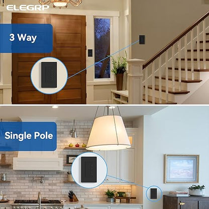 ELEGRP Dimmer Switch, Digital Dimmer Light Switch - Image 6