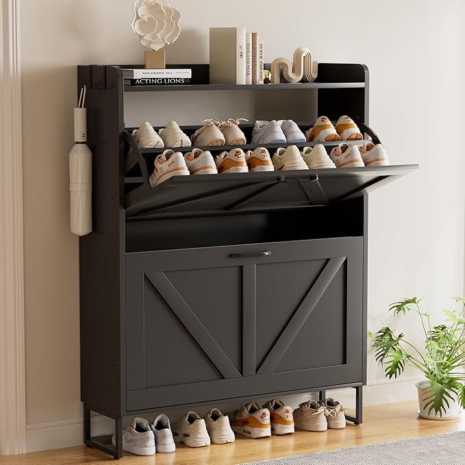EOYUTLLY Shoe Cabinet for Entryway by EOYUTLLY