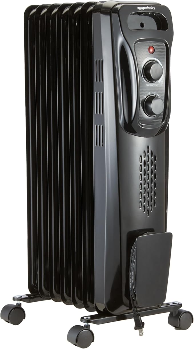 Amazon Basics Portable Oil Radiator Heater by AmazonBasics