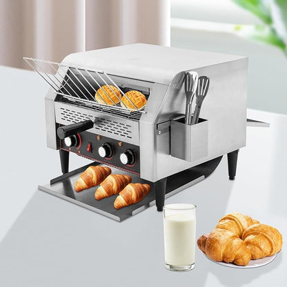 Commercial Conveyor Toaster, 2400W Heavy-duty Toasters - Image 3