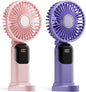 GOCKERA Portable Fan, 4200mAh Battery Operated Fan, 5 Speeds&Digital Display by GOCKERA