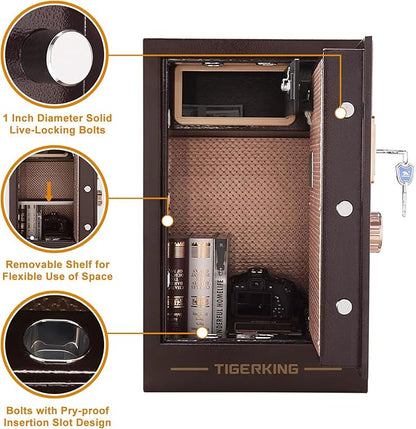 TIGERKING Large Heavy Duty Safe Box, 3.47 Cuft Digital Security Home Safe - Image 3
