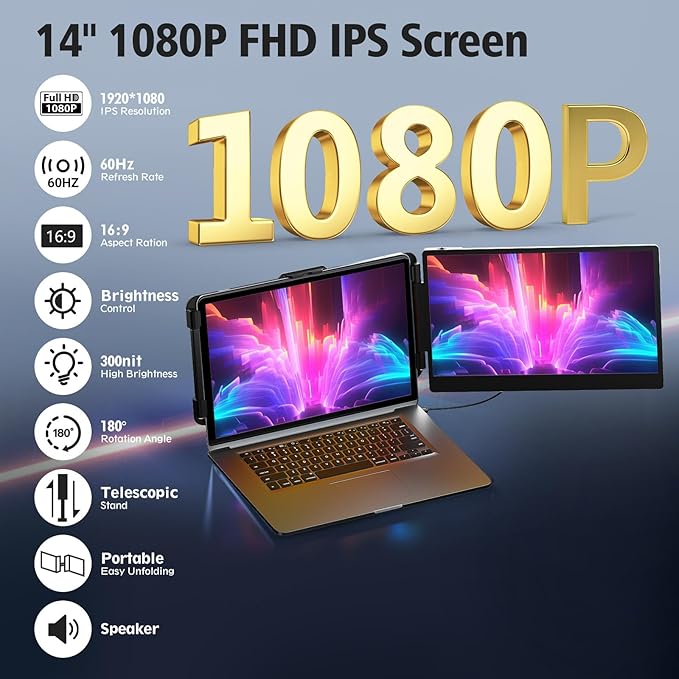 Laptop Screen Extender Monitor - Image 2