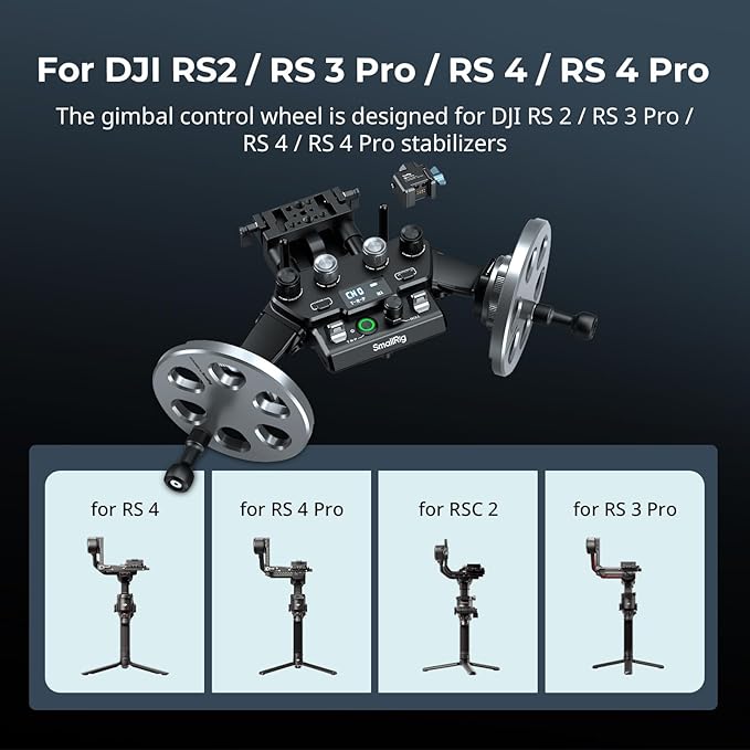 SmallRig Gimbal Control Wheels for DJI RS2 / RS 3 Pro/RS 4 / RS 4 Pro/RS 5 | - Image 2