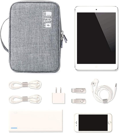 mygreen Electronics Organizer, Electronic Accessories Double Layer Travel Cable - Image 7